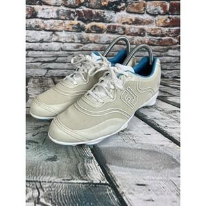 Footjoy‎ FJ aspire Golf Shoes Style 98895 WomensSize 8 M Almond